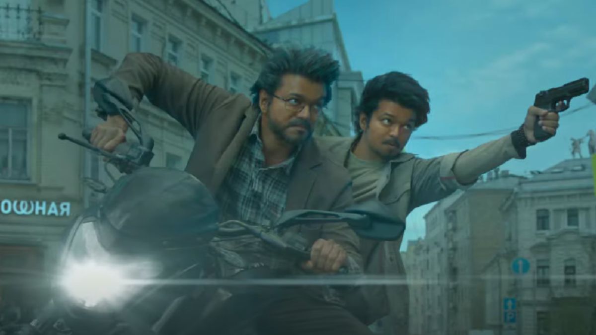 The GOAT Trailer Vijay Shines in Dual Roles